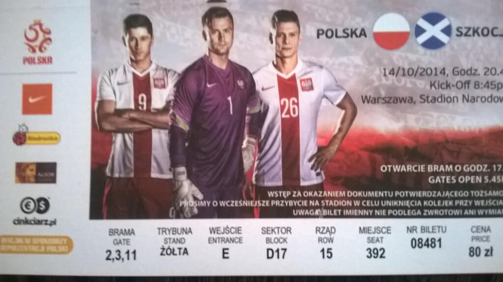 Polska vs Szkocja