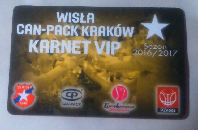 WISÅA CAN-PACK KRAKÃ“W Karnet VIP
