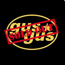 2 bilety koncert GUS GUS/ WROCLAW/ 26-05 GODZ. 21