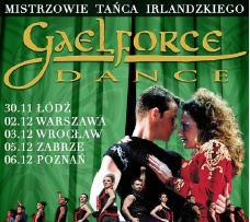 Gaelforce Dance 5.12.2018 Dom Muzyki i Tańca