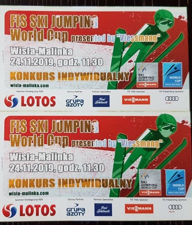 Bilety na skoki WISŁA – Malinka . Konkurs indywida