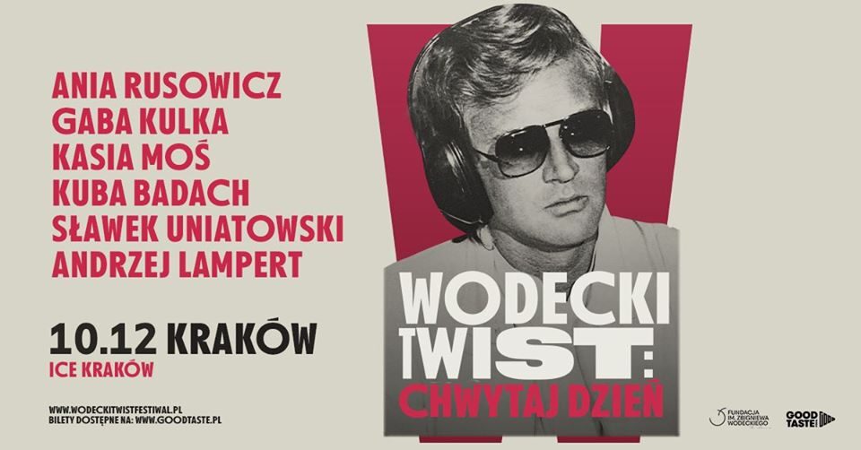 2 bilety na koncert Wodecki Twist: Chwytaj Dzień /