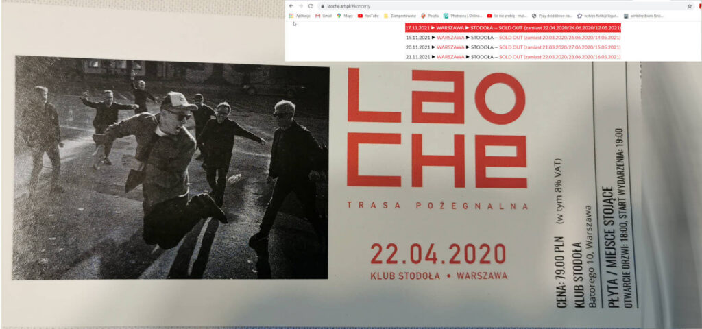 Lao Che Trasa pożegnalna W-wa Stodoła 17.11 x2