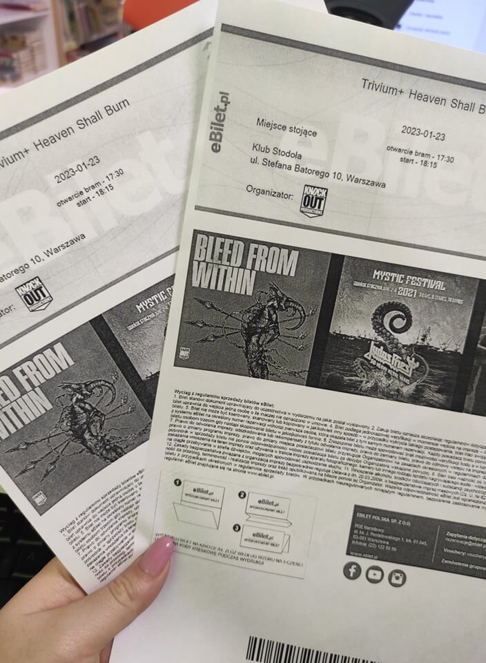 Trivium, Heaven Shall Burn + Supports / 23 I 2023