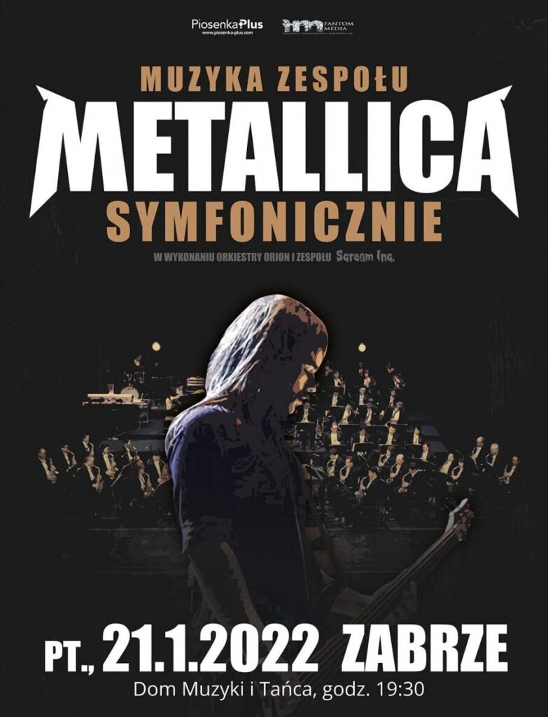 Muzyka zespołu Metallica symfonicznie Zabrze