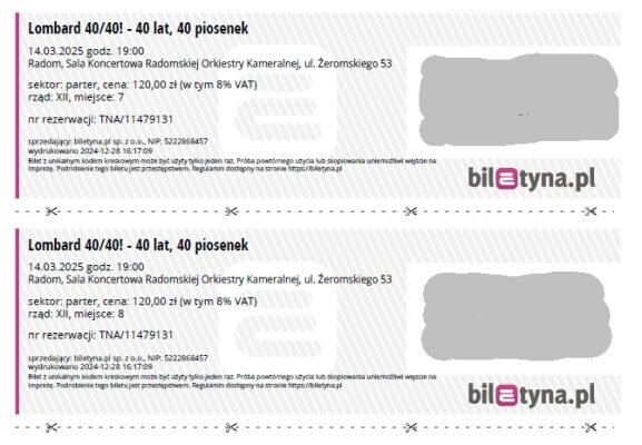 LOMBARD – koncert Radom 14.03.2025